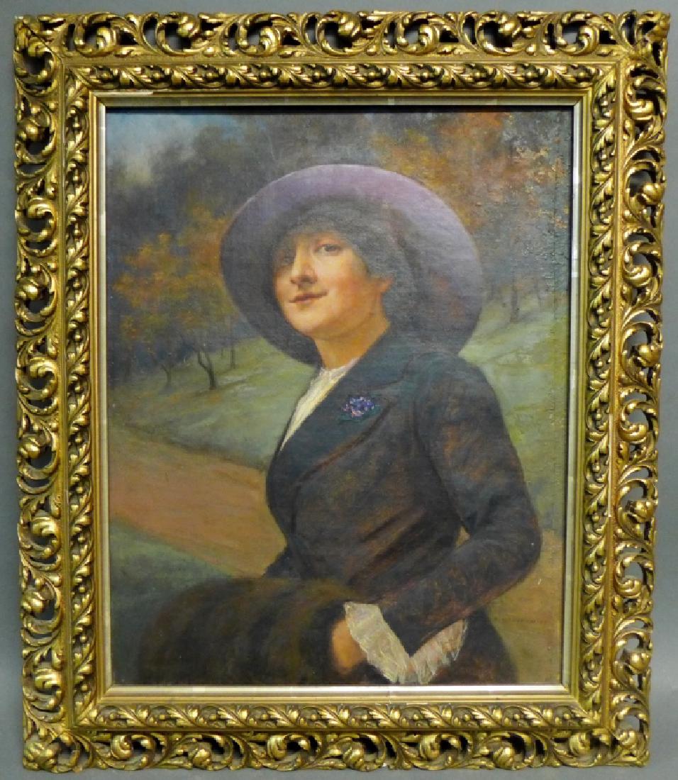 Signed Portrait Painting (1 of 7)