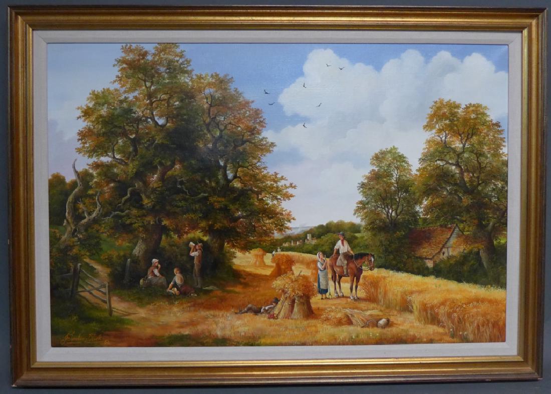 Oil Painting by John Sinclair- Black (1 of 7)