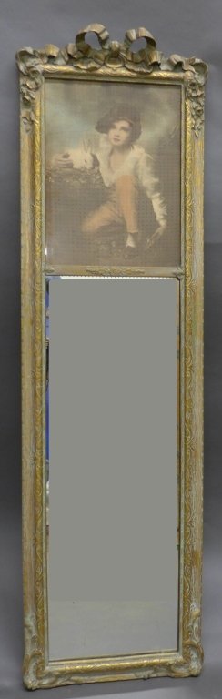 French Trumeau Mirror (1 of 8)