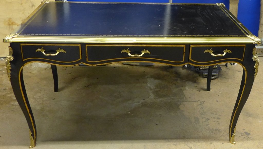 Collector's Edition Leather Top Desk by Baker (1 of 10)