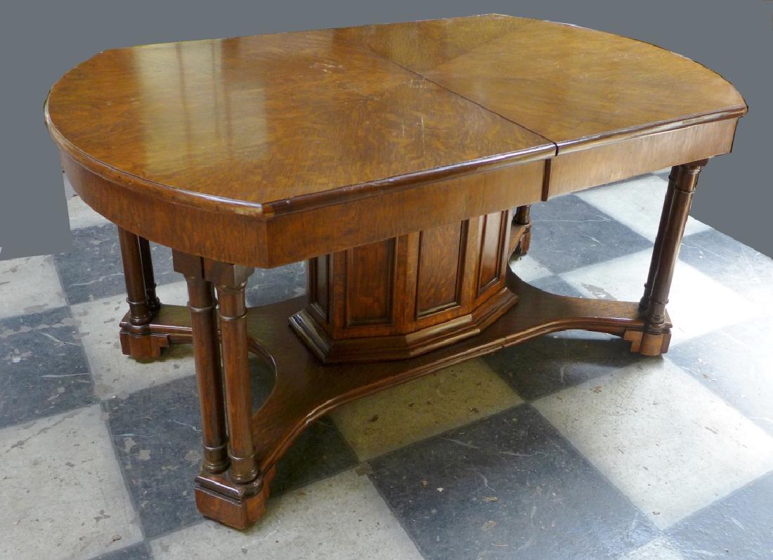 Solid Tiger Oak Expanding Table (1 of 10)