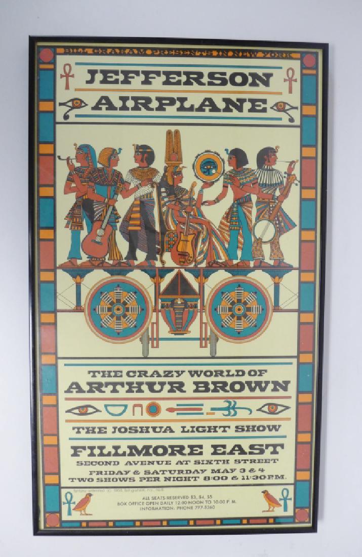Original Jefferson Airplane Poster at Fillmore (1 of 4)