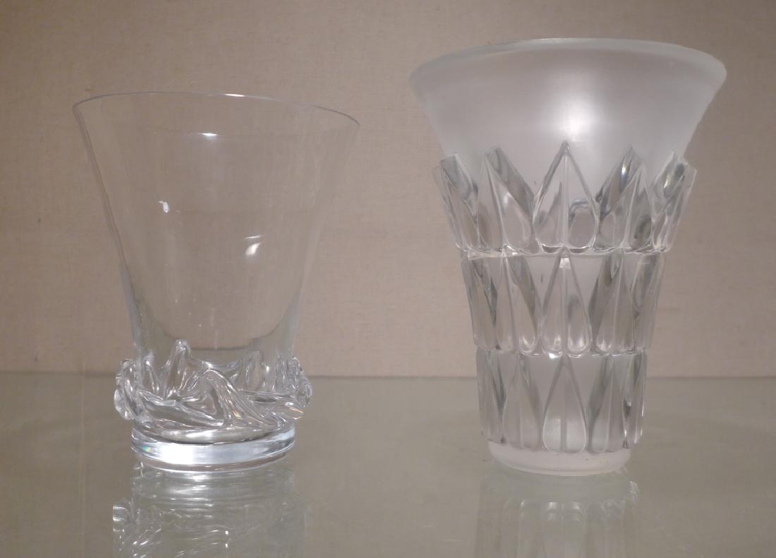 Art Deco Style Signed Glass Vases (1 of 11)