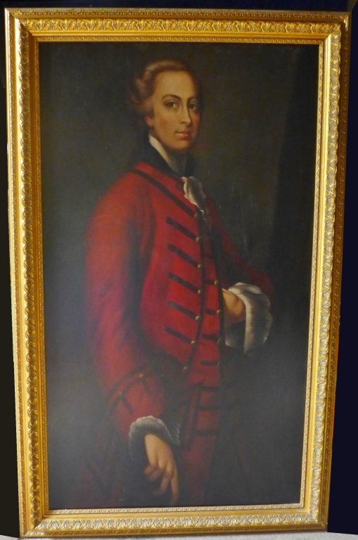 Large Signed Oil Painting Portrait (1 of 10)