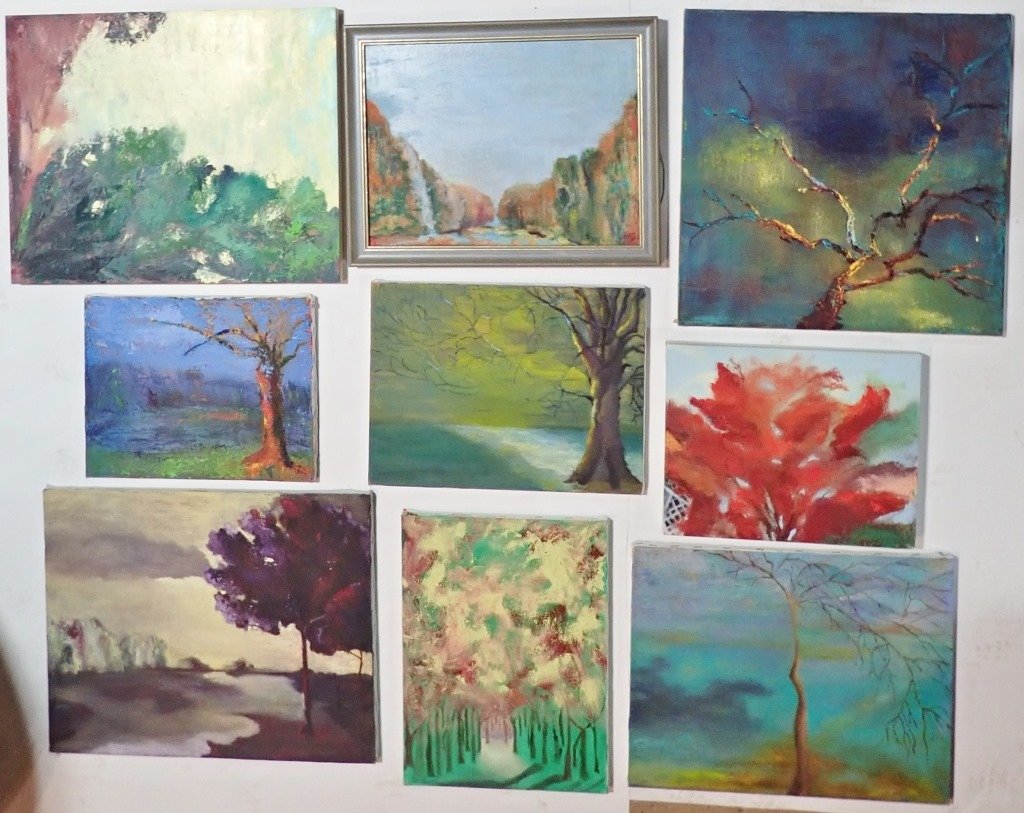 Collection of Landscape Paintings, Artist Signed (1 of 8)