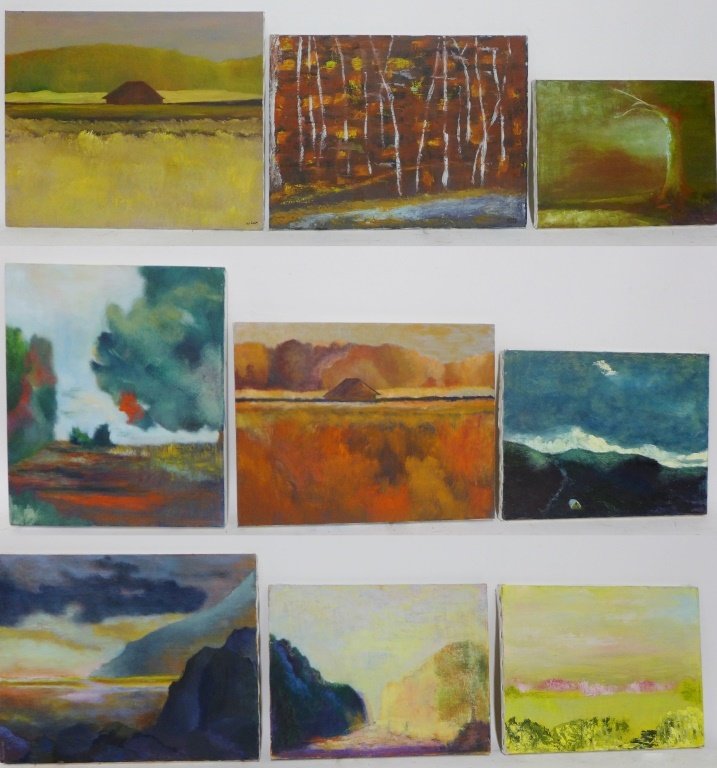 Assorted  Landscape Paintings,  Artist Signed (1 of 10)