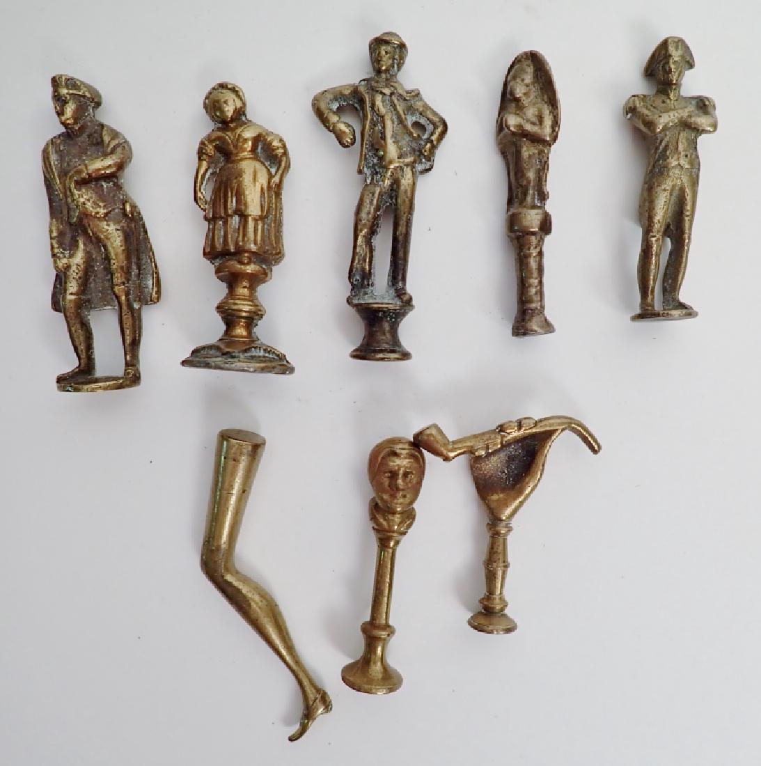 Antique Solid Brass Pipe Tampers