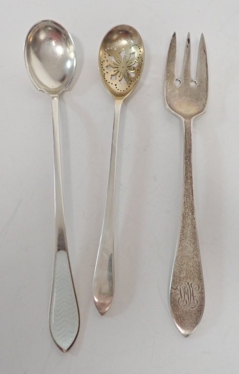Tiffany Sterling Silver Serving Ware, 3 pc (1 of 9)