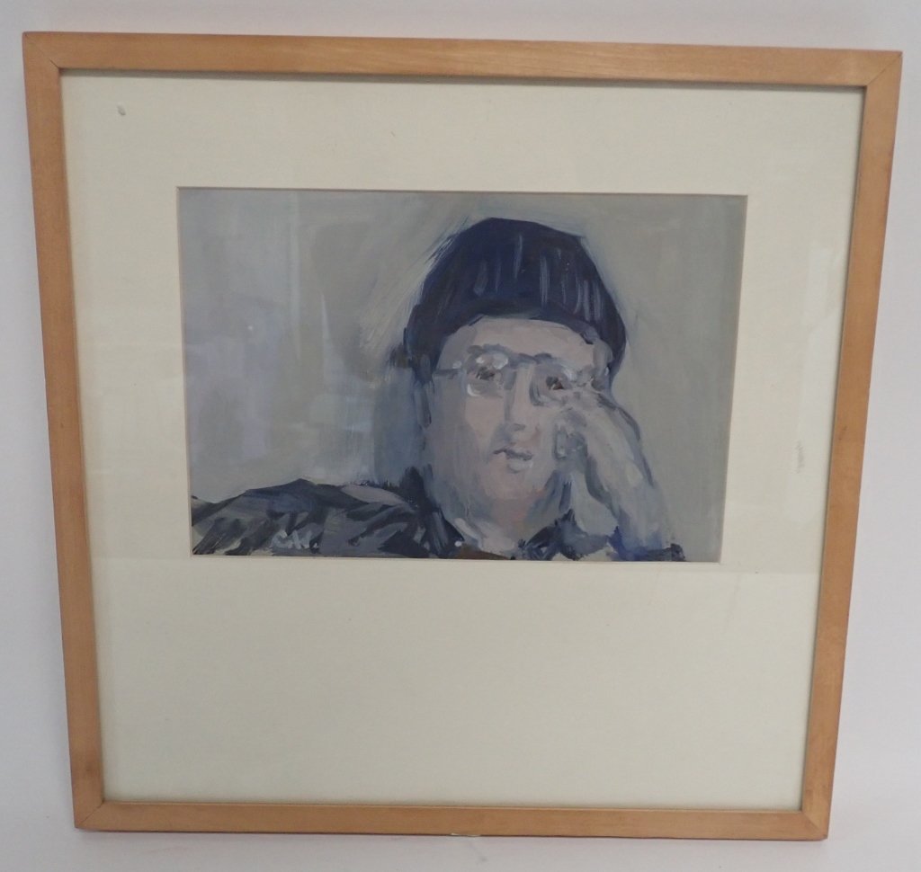 George Wingate "Figure with Watch Cap" (1 of 7)