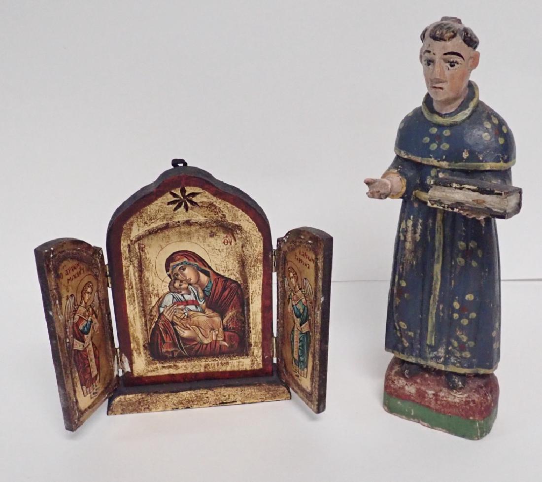 Religious Wooden Icon Pairing (1 of 10)