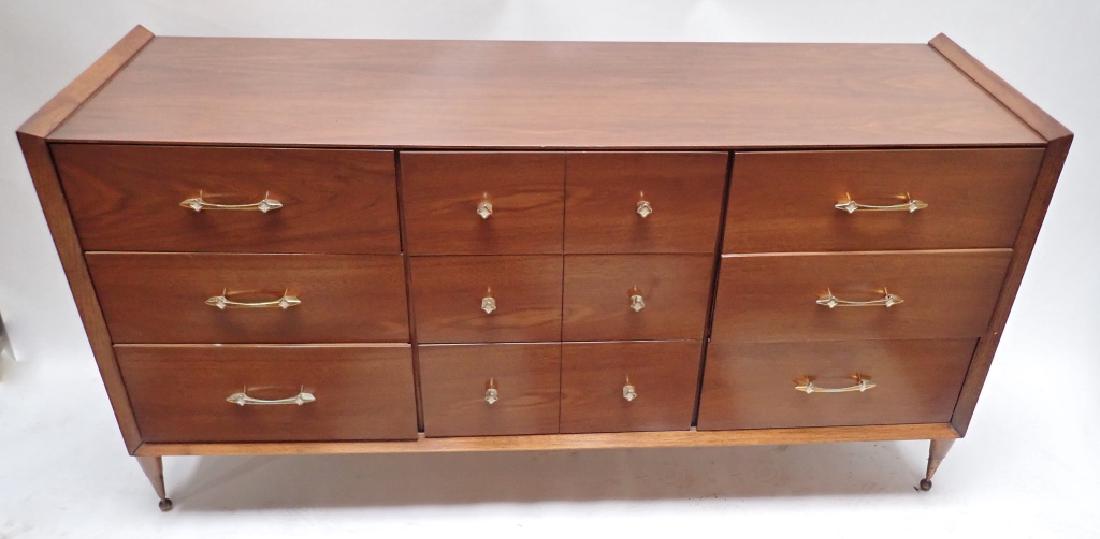 Mid-Century Modern Kent Coffey 'Auburn' Lowboy (1 of 9)