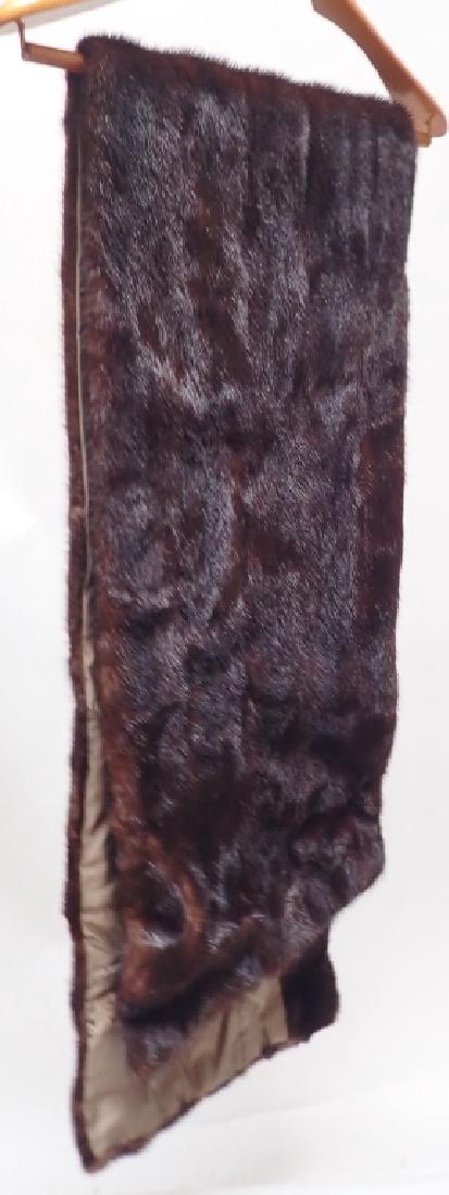 Silk Lined Vintage Mink Stole (1 of 8)