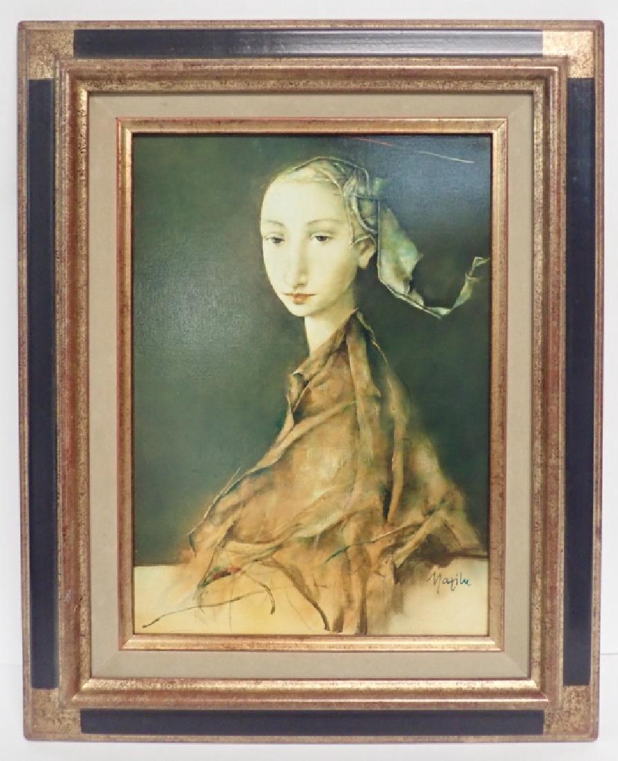 Georges Mazilu "Portrait de Femme" 1992 (1 of 10)