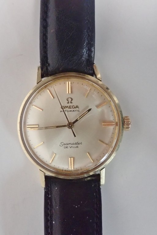 14-Karat Gold Omega Seamaster De Ville Wrist Watch (1 of 8)