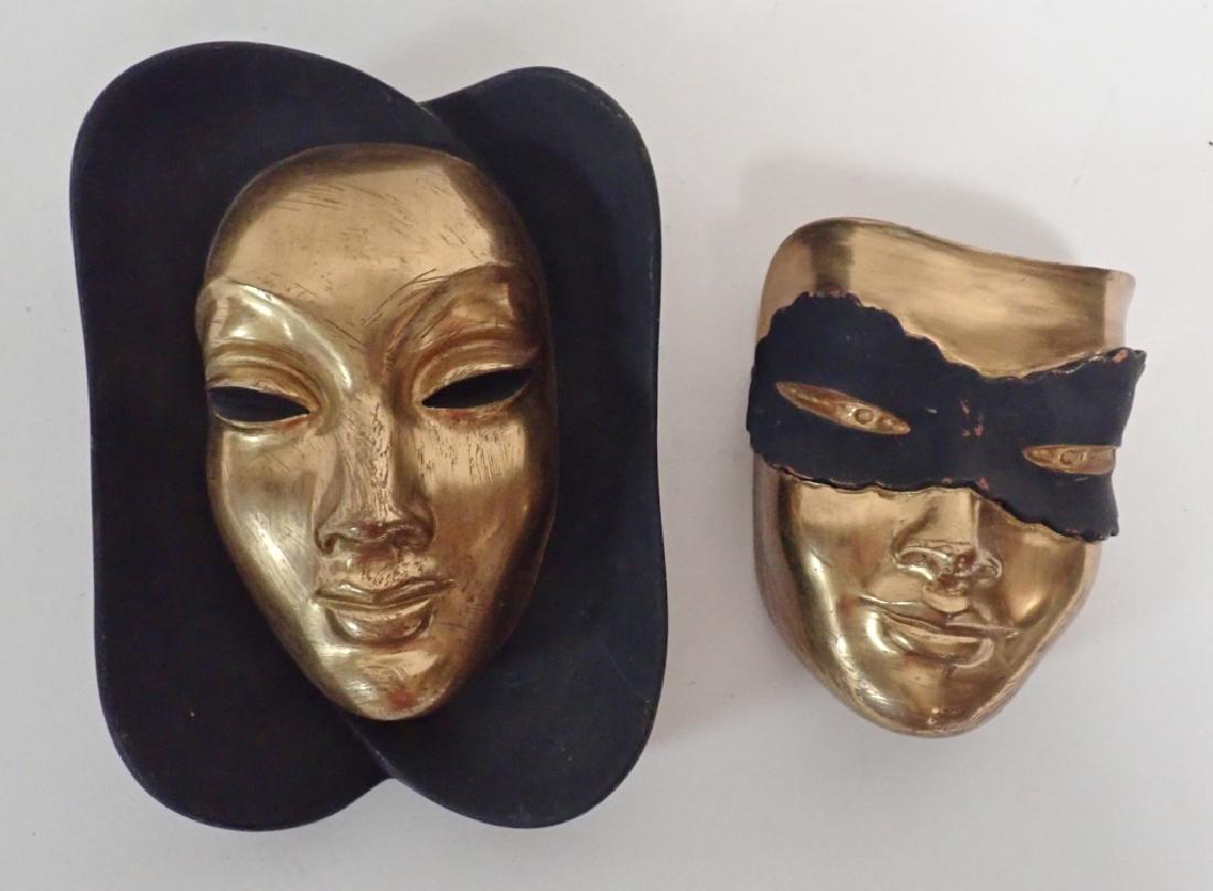 Pair of German Wall Masks (1 of 10)