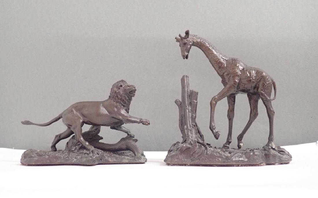 2 franklin mint bronze