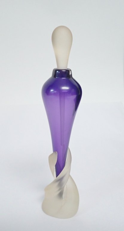 M. Buechner Signed Studio Art Glass Perfume Bottle (1 of 9)