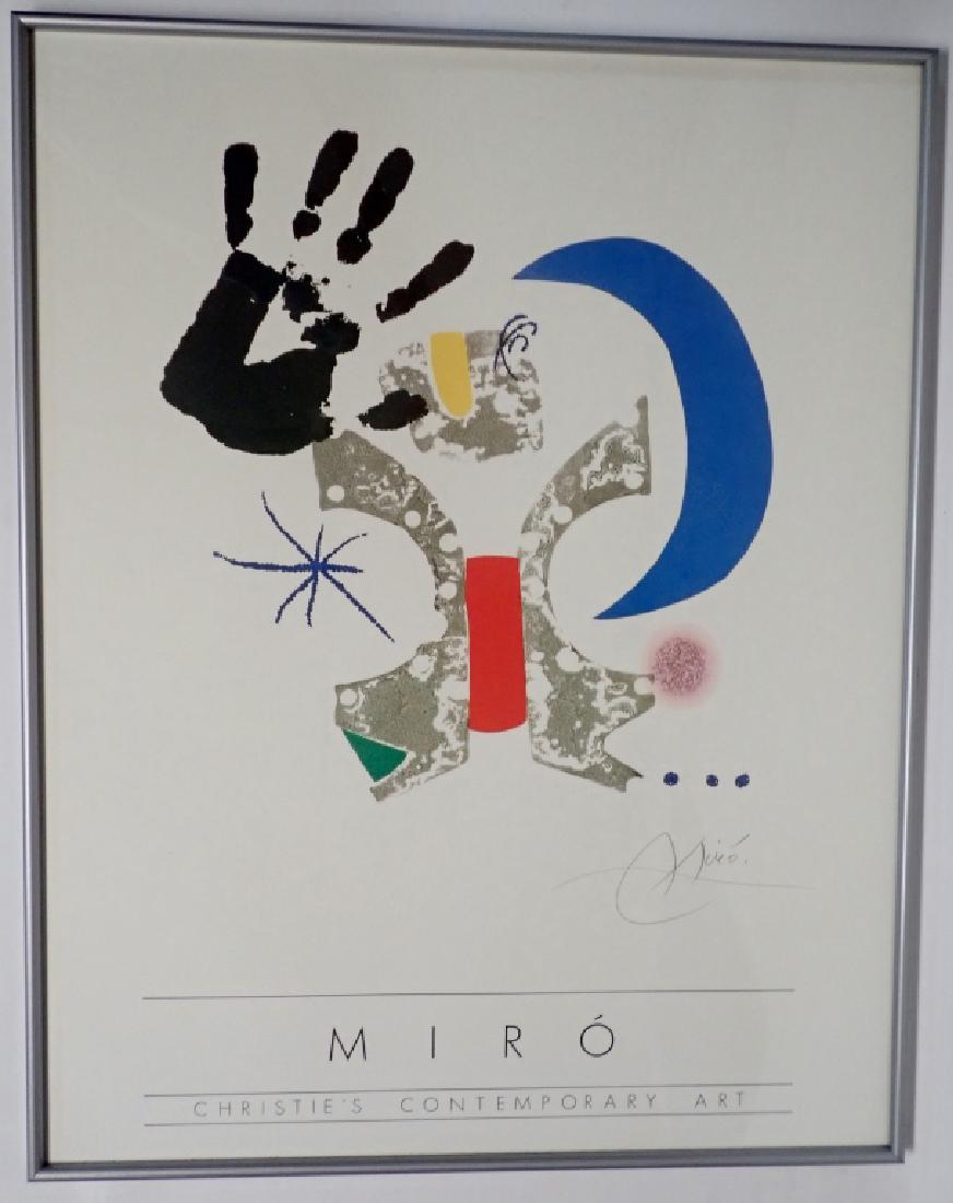 Joan Miro, Christies Contemporary Art, Poster (1 of 6)