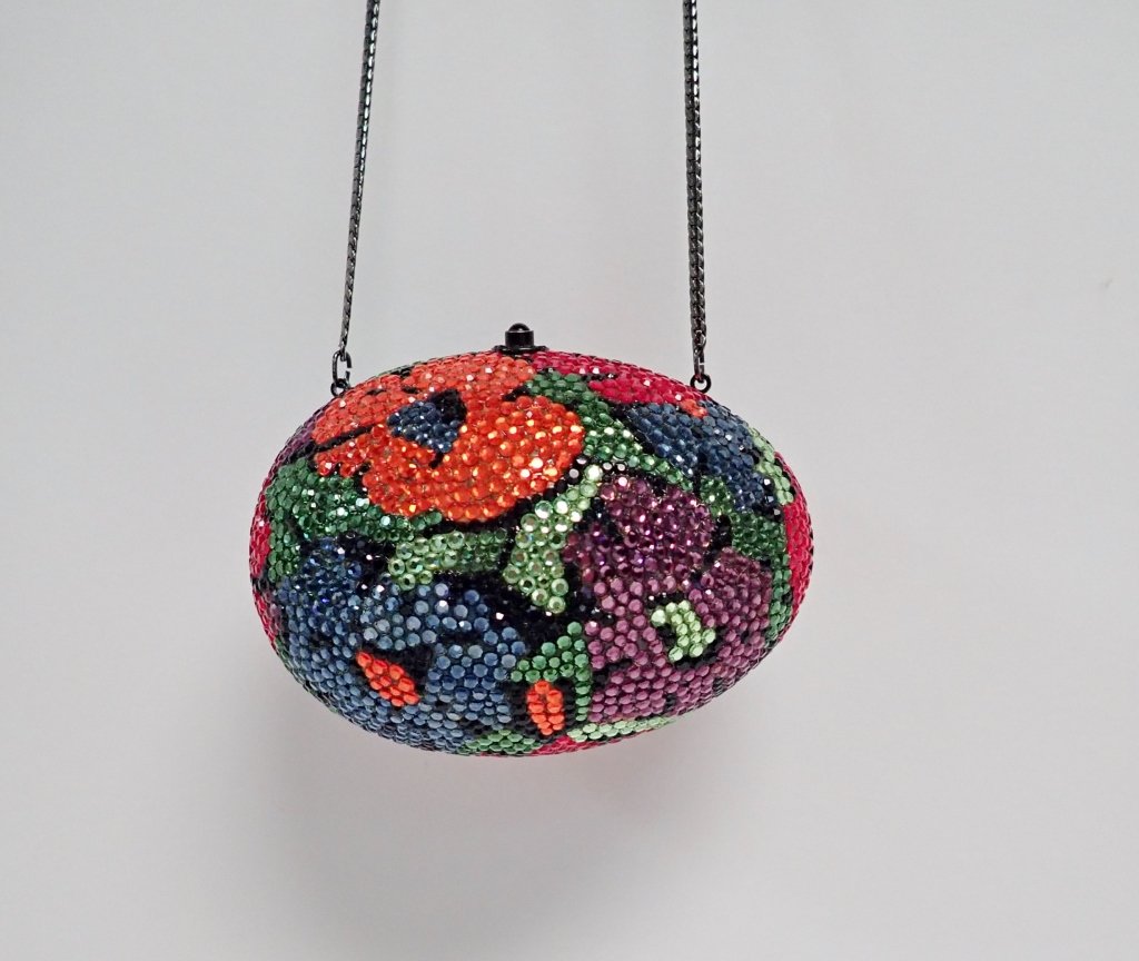 Multi-Color Crystal Egg Shaped Purse (1 of 10)