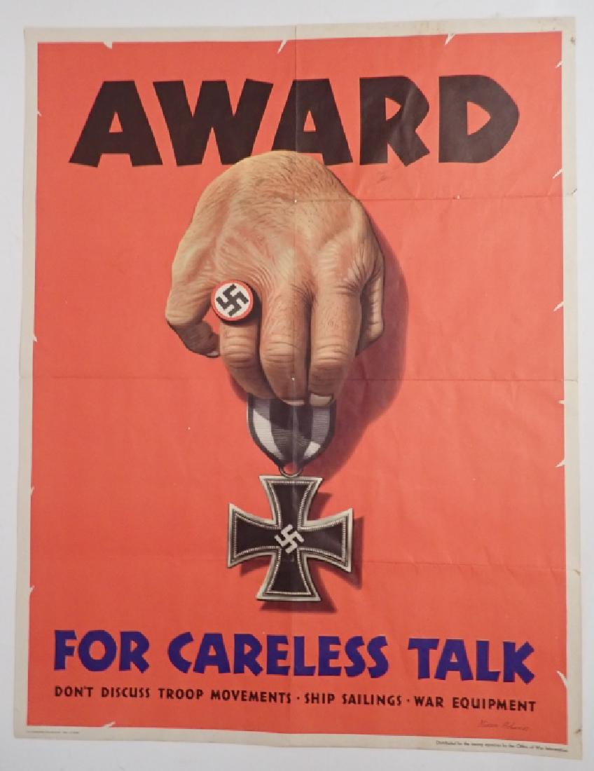 Stevan Dohanos "AWARD Careless talk" (1 of 10)