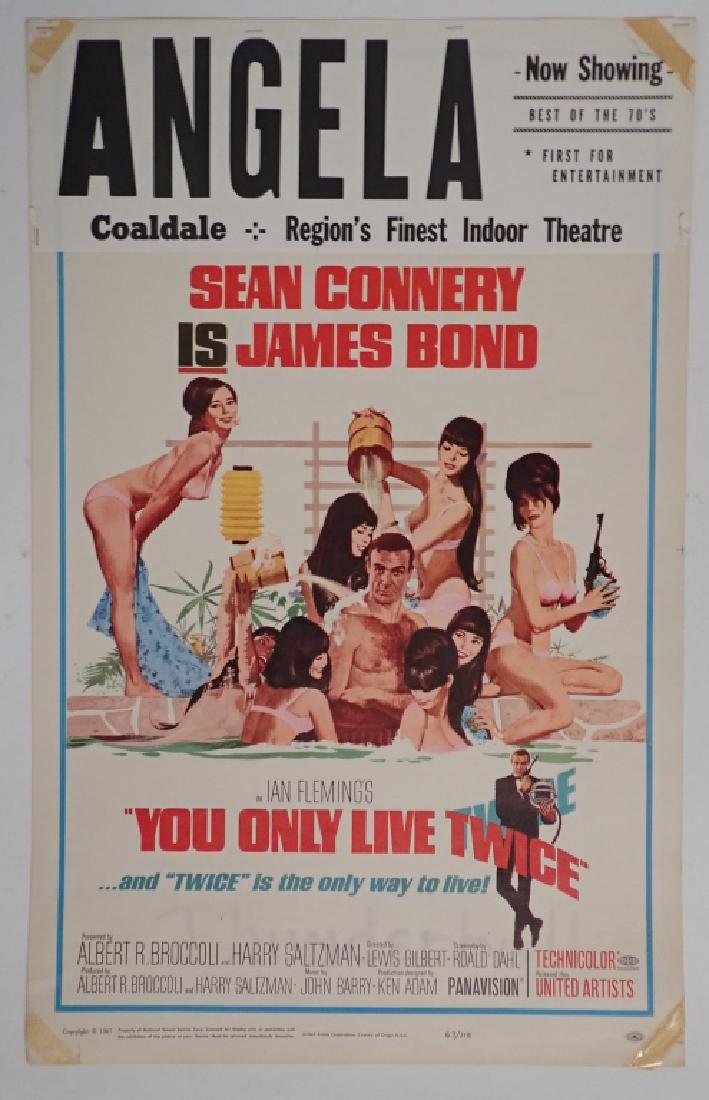 Vintage James Bond / Angela Theater Poster (1 of 10)