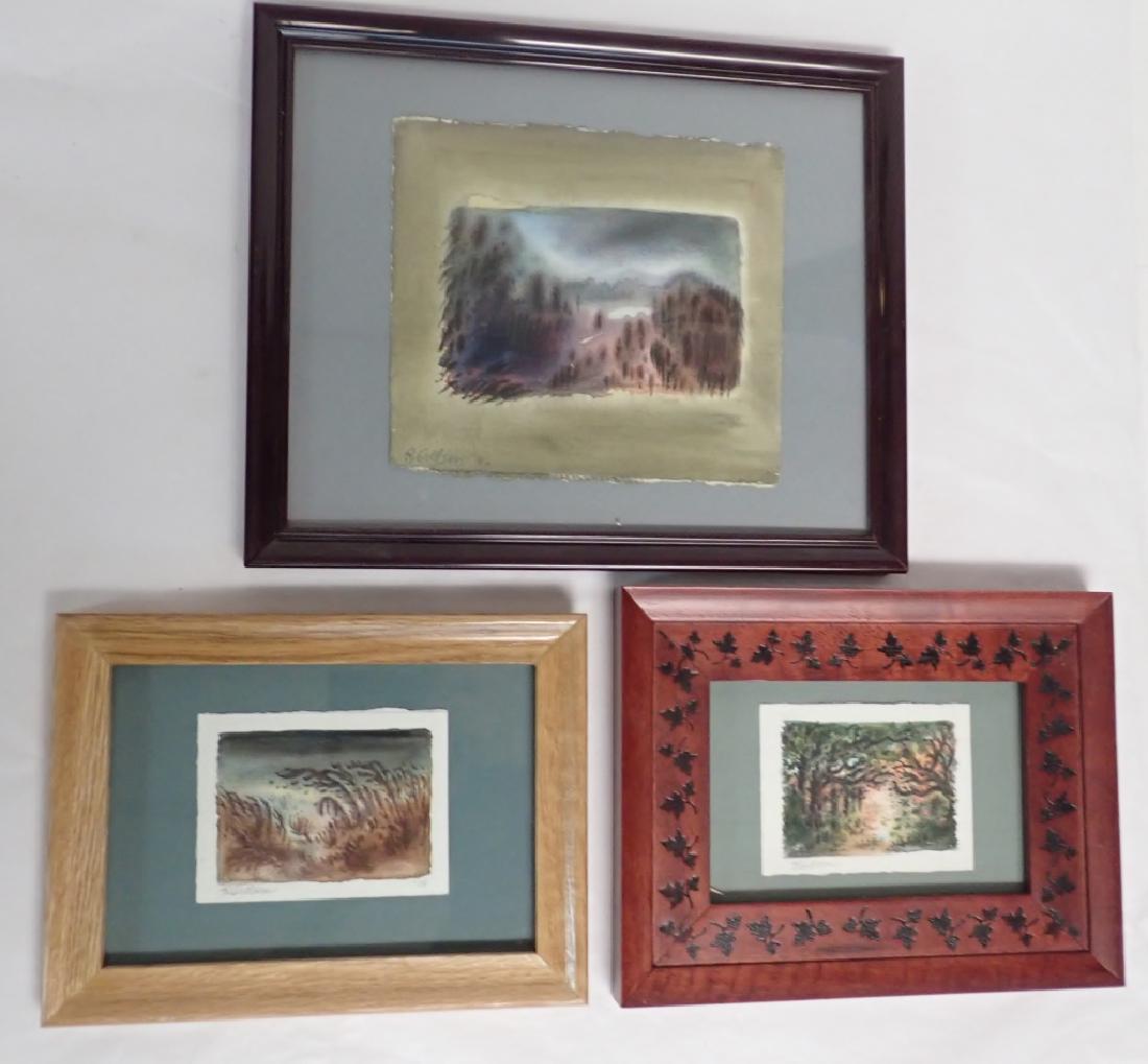 Three of Watercolors by Reina Gillson (1 of 10)