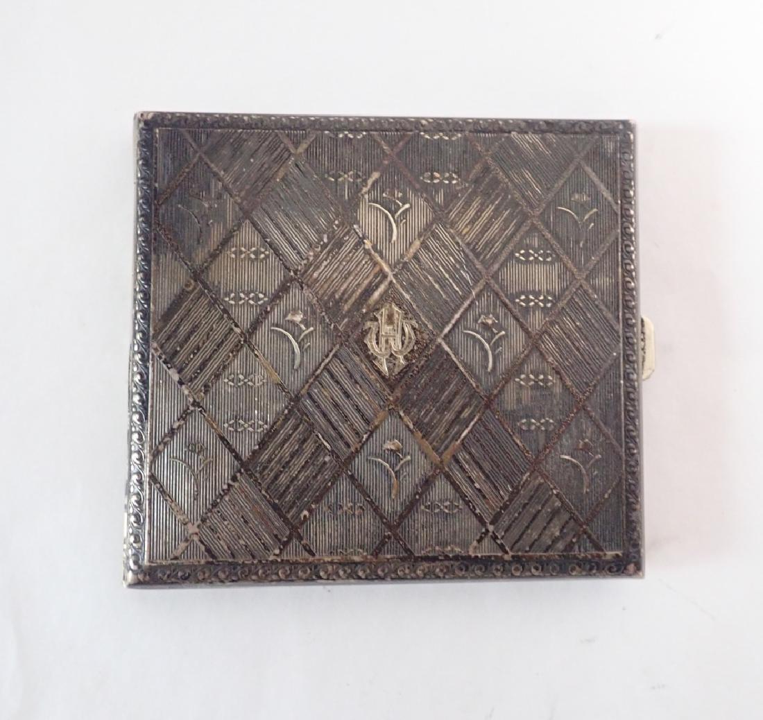 Art Deco Embossed Cigarette Case (1 of 8)