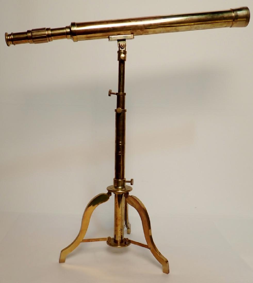 Nautical Brass Maritime Telescope with Brass Stand (1 of 10)