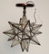 Hanging Ceiling Mounted Star Shaped Light Fixture
