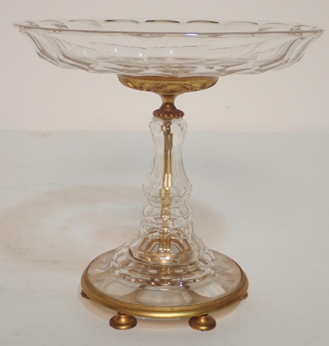 Dore Bronze Mounted Cut Crystal Centerpiece (1 of 10)