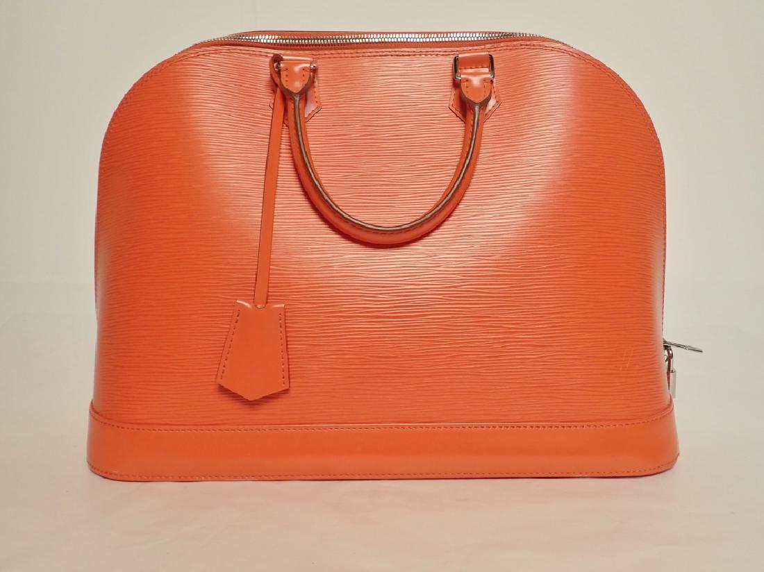 Louis Vuitton Paris Alma GM Epi Piment Handbag (1 of 10)