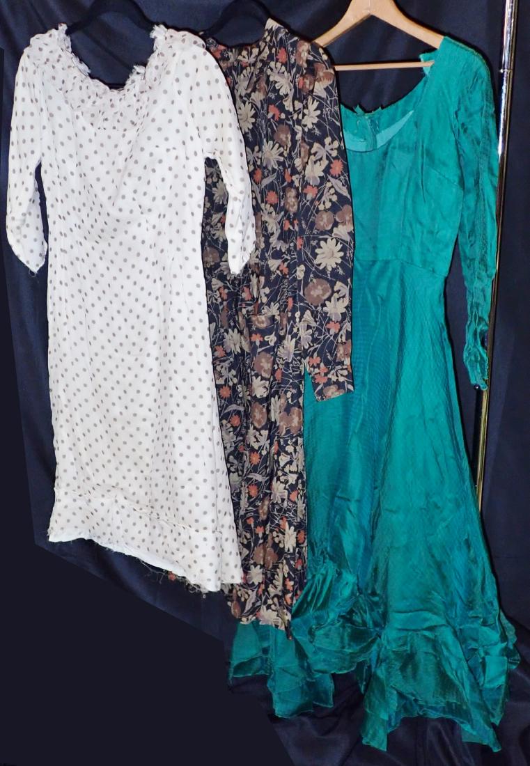 Three Silk Vintage Dresses (1 of 11)