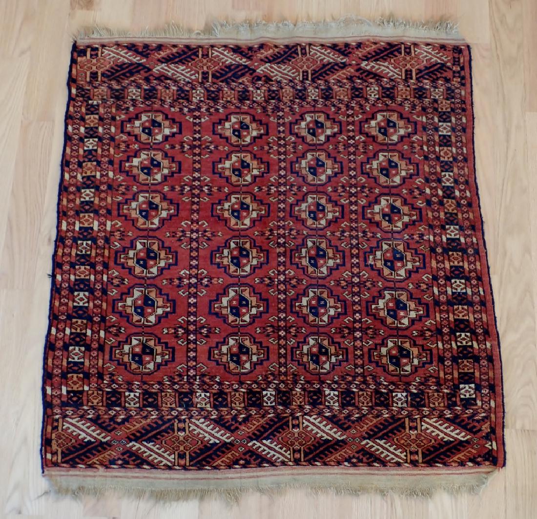 Antique Caucasian Rug with Geometric Design (1 of 12)