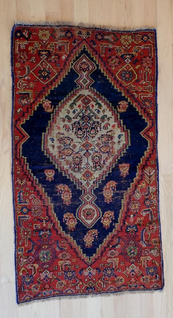 Antique Caucasian Carpet with Geometric Motif (1 of 12)