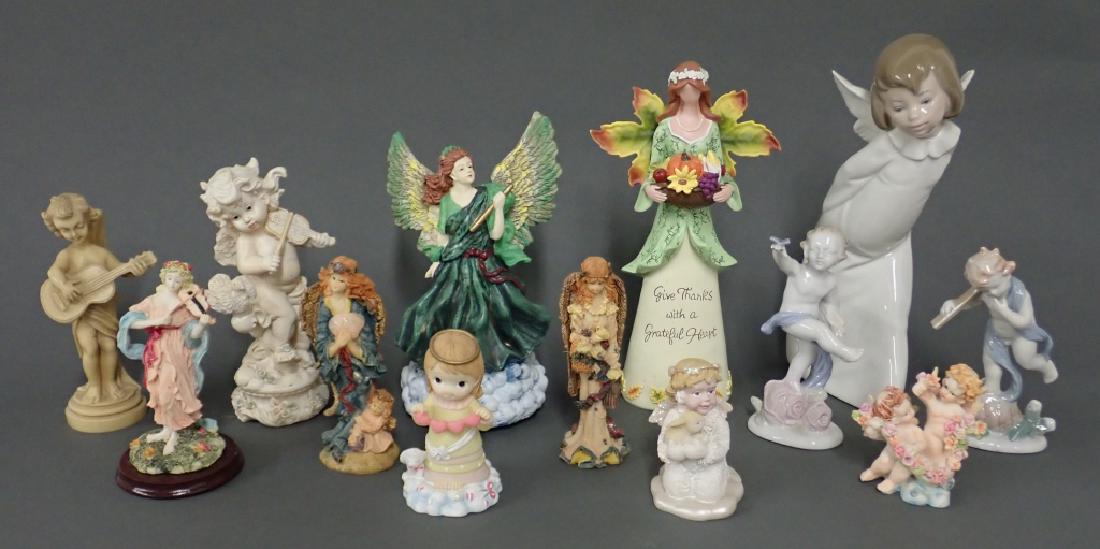 Grouping of Putti/Angel Figurines (1 of 12)