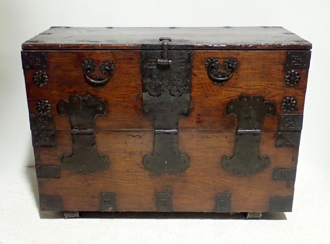 Vintage Asian Wooden Chest (1 of 12)