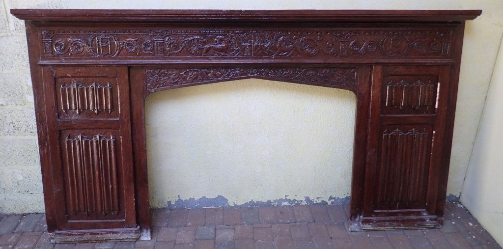 Large Renaissance Revival Fireplace Surround (1 of 12)