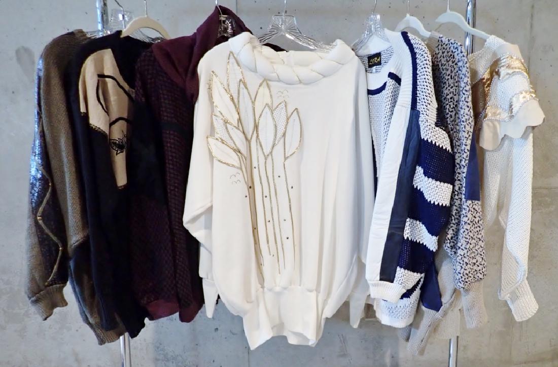 Ladies Vintage Fashion Sweaters (1980's) (1 of 12)