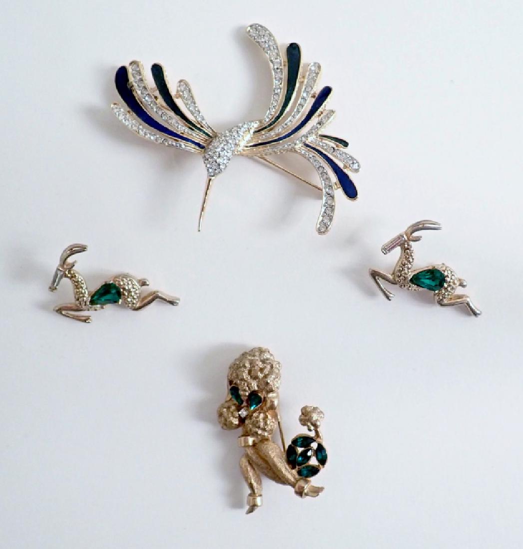 Vintage Animal Themed Fashion Brooches (1 of 12)