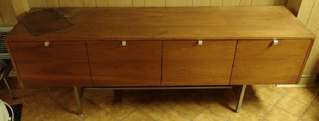 Large Herman Miller Buffet with 4 Drawers: From the Estate of Joyce Dankoff. Large Herman Miller Buffet with 4 Drawers. No noticeable maker's mark, lacking Herman Miller label. Imperfections. Dimensions: 29.5" H x 80.5" W x 21" D. (mid-century