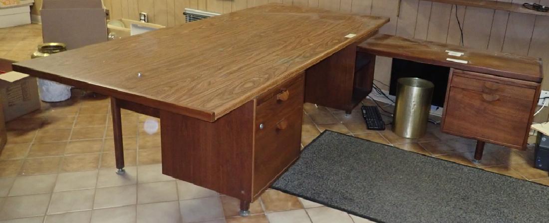 Jens Risom Design Executive Desk with Return (1 of 10)