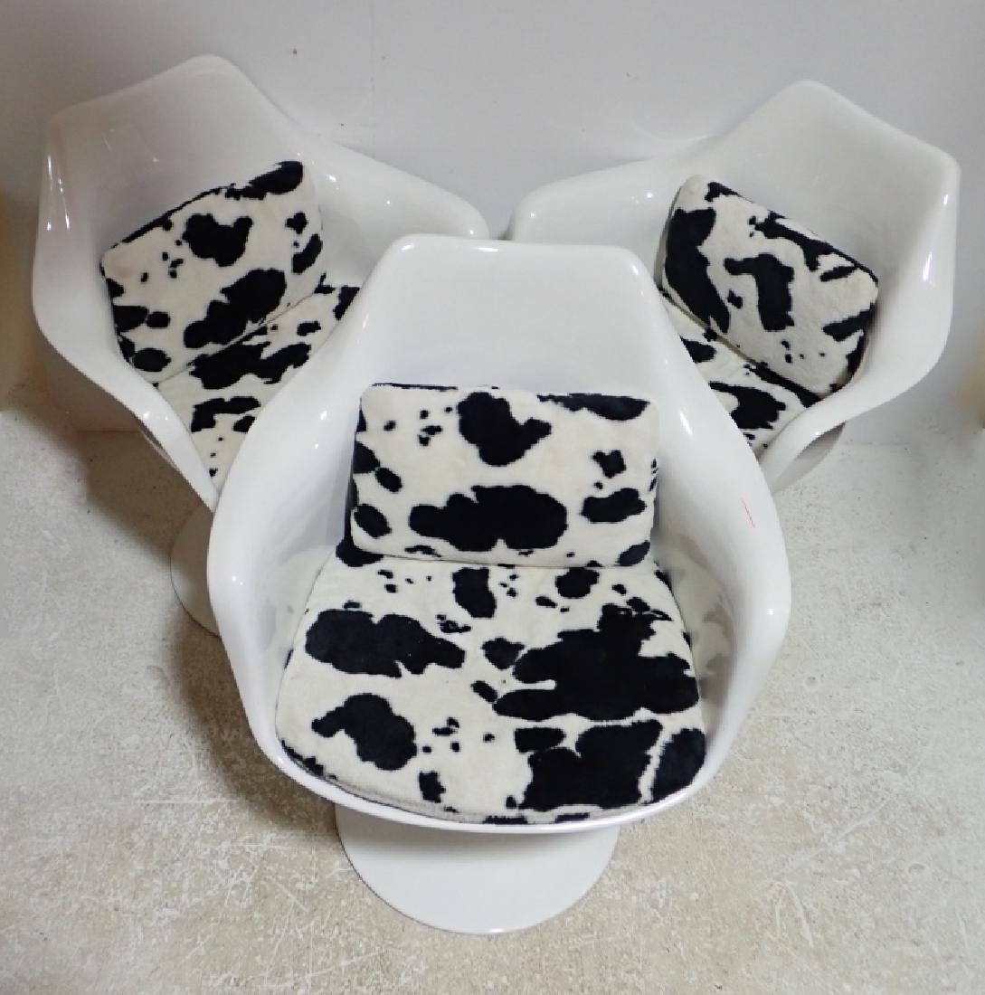 Set of 3 Eero Saarinen Style Tulip Chairs (1 of 18)