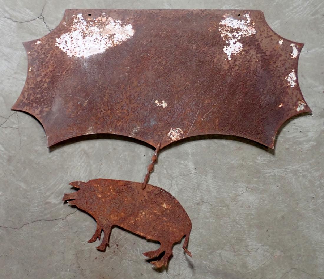 Iron Pig Sign (1 of 2)