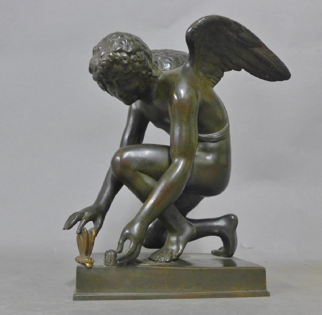 Cupid with Butterfly After Chaudet Bronze (1 of 10)