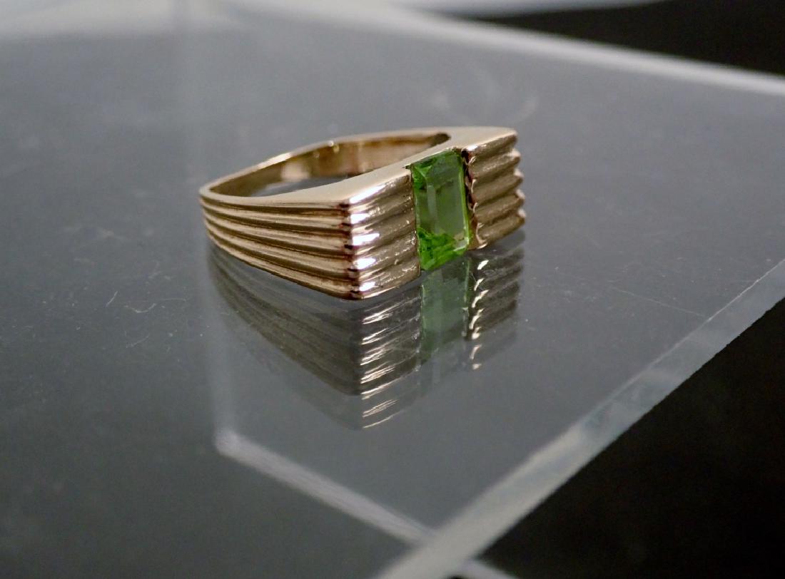 14k Yellow Gold & Peridot Ring (1 of 9)