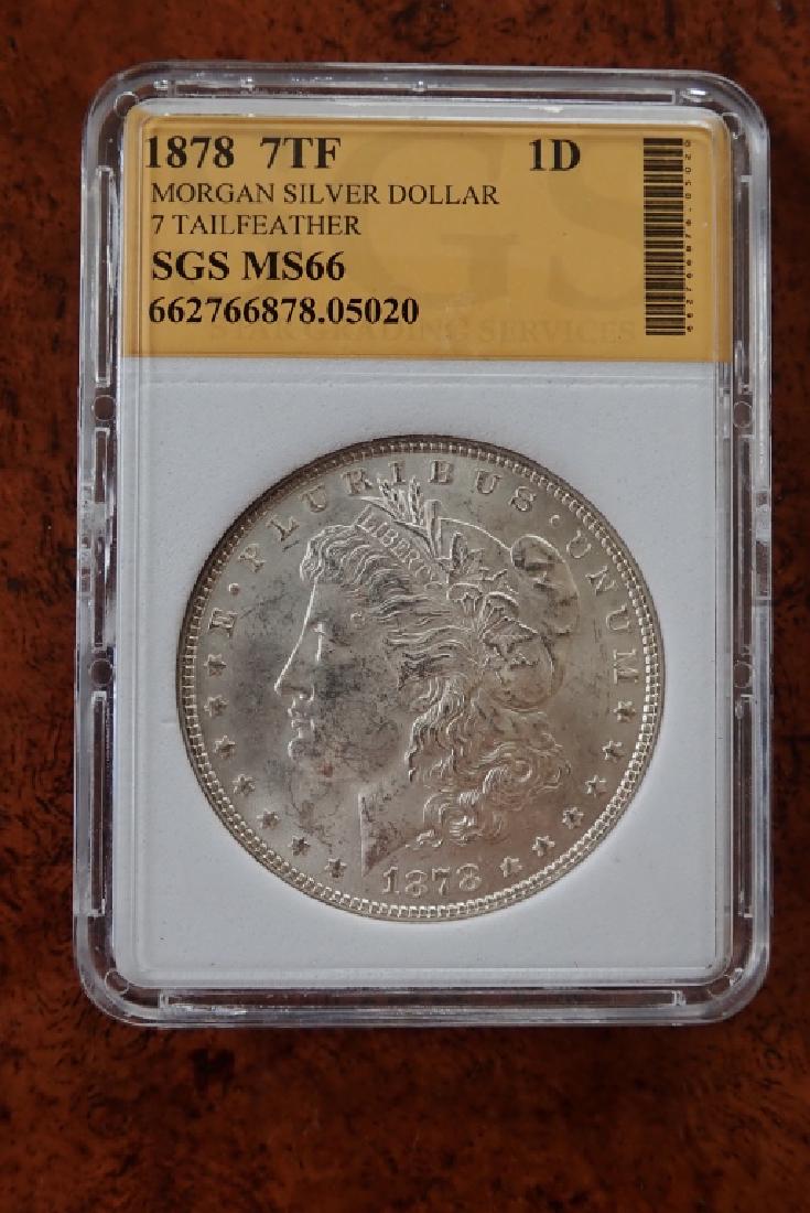 1878 Morgan Silver Dollar (1 of 7)