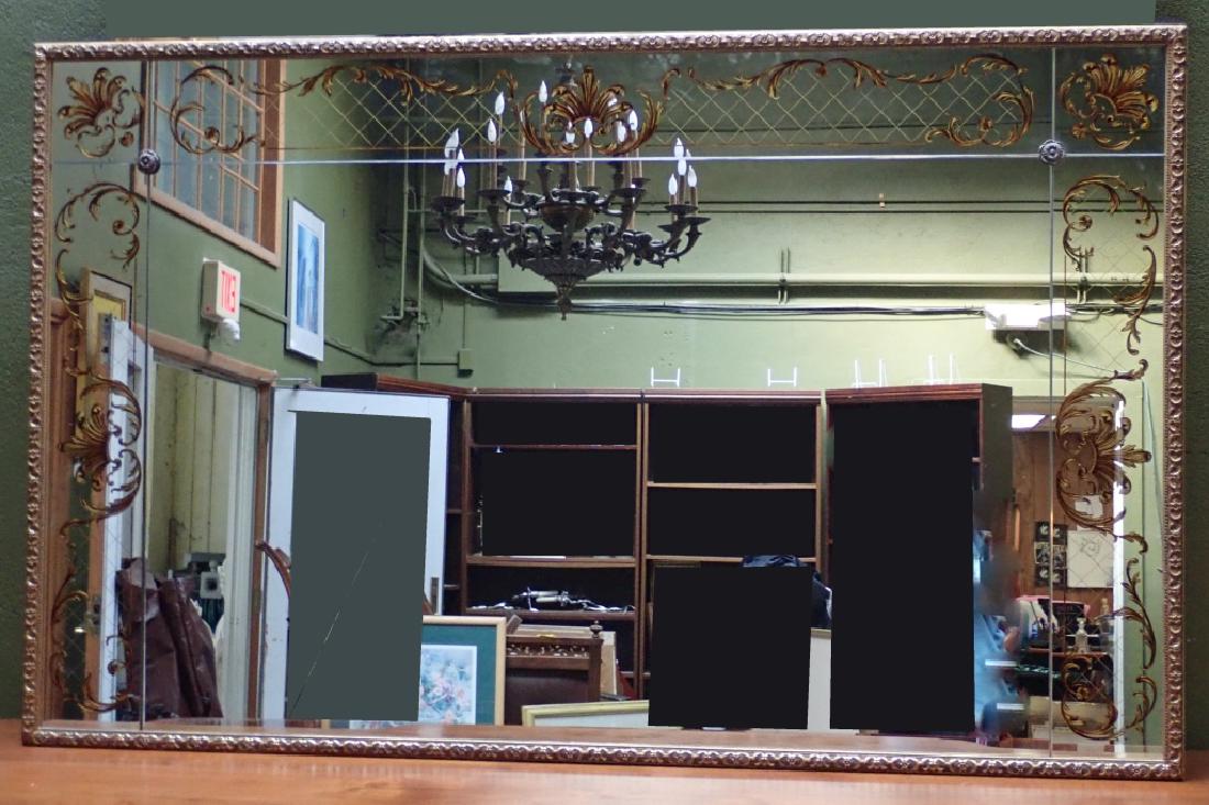 Large Hollywood Regency Style Mirror (1 of 6)
