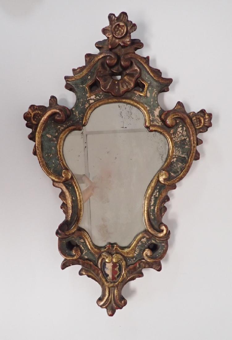 Borghese Cast Plaster Gilt Mirror (1 of 10)
