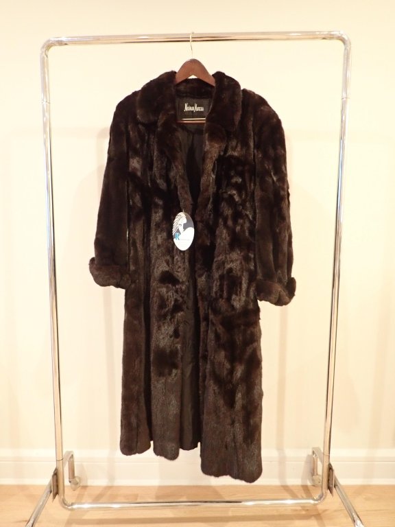 Vintage Neiman Marcus Long Fur Coat (1 of 6)