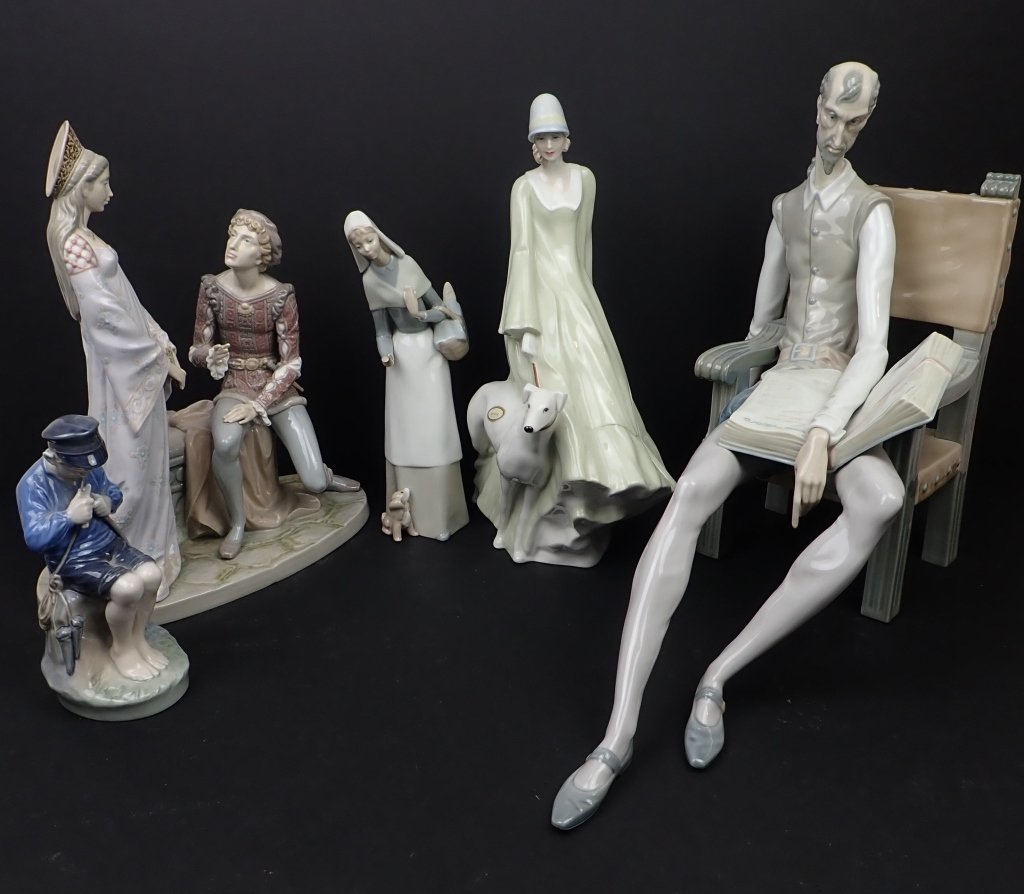 Collection of Lladro, Royal Dalton & Copenhagen (1 of 18)